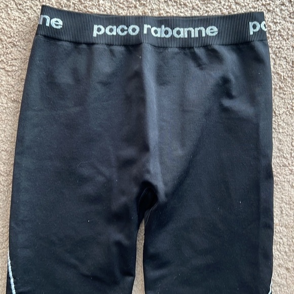 Paco Rabanne Black Bodyline Stirrup Leggings - Picture 6 of 9